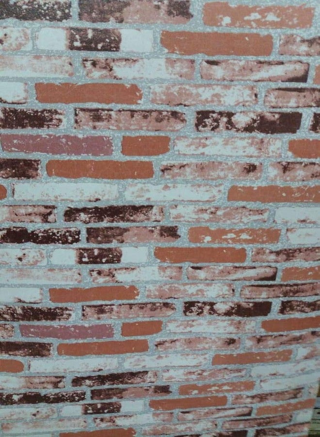 Eurotex 3D Wallpaper Brick Design Washable, 1 Roll/57 Sq Ft (53 X1000Cm) - Image 5